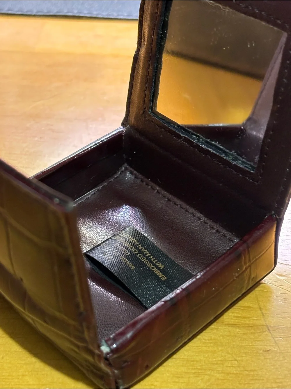 Etienne Aigner Make Up Case With Mirror.
